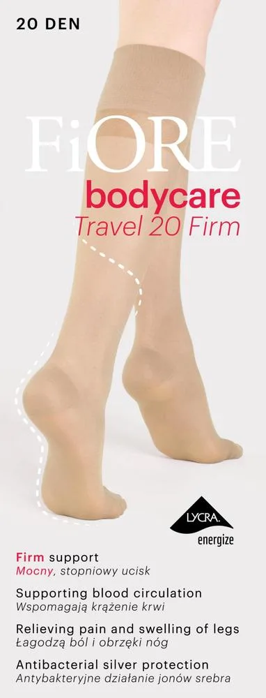 FIORE M2102 TRAVEL FIRM 20 - PODKOLANÓWKI 20 DEN