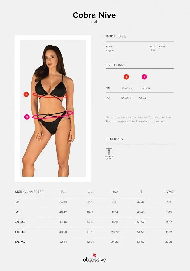 OBSESSIVE COBRA NIVE KOMPLET 2 CZĘŚCIOWY