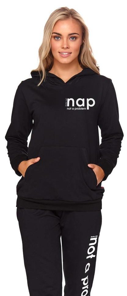 DOCTOR-NAP BLUZA DAMSKA Z KAPTUREM DRS.4134
