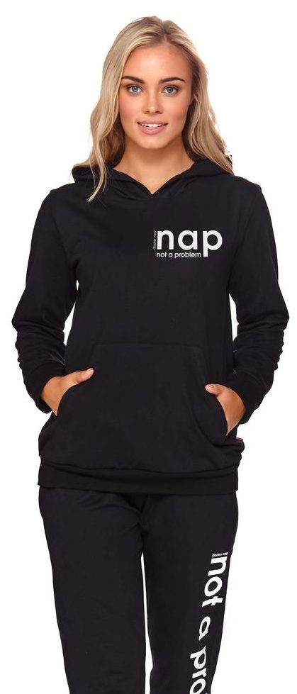 DOCTOR-NAP BLUZA DAMSKA Z KAPTUREM DRS.4134