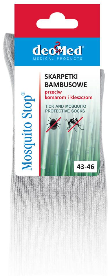 JJW SKARPETKI DEOMED MOSQUITO-STOP - SKARPETKI PRZECIW KOMAROM I KLESZCZOM