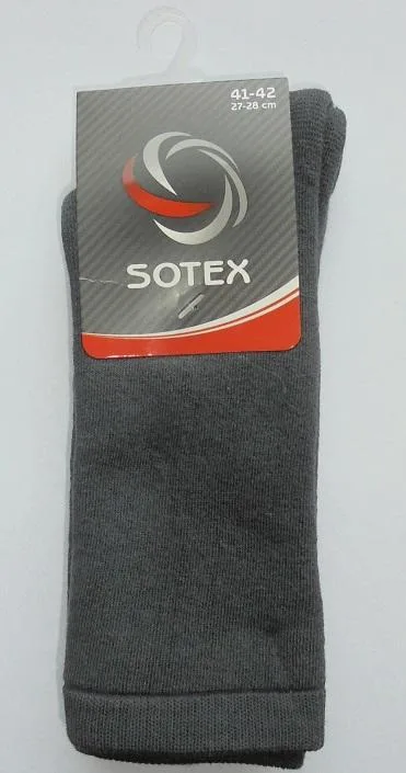 SOTEX SKARPETY FROTTE MĘSKIE GŁADKIE