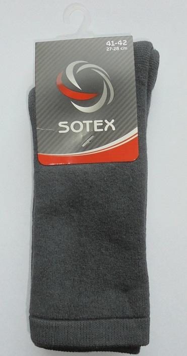 SOTEX SKARPETY FROTTE MĘSKIE GŁADKIE