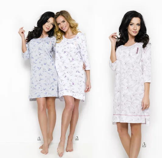 TARO 2232 Koszula damska Mela długa M-XL - AW2018/19