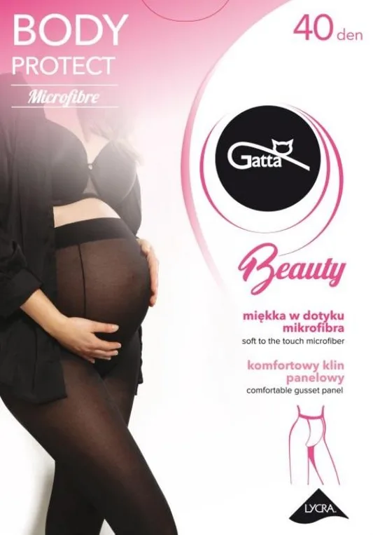 GATTA GB BODY PROTECT MICROFIBRE - RAJSTOPY CIĄŻOWE 40 DEN KOD 0GB.05V