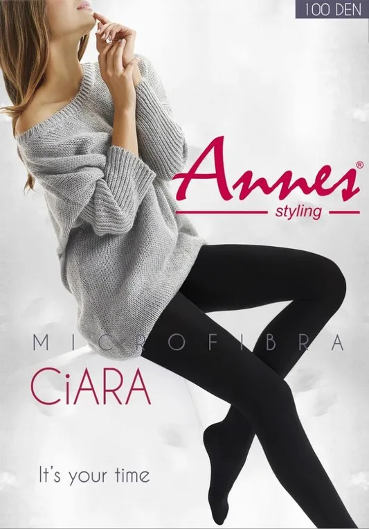 ANNES DAMSKIE RAJSTOPY CIARA MICROFIBRA 100 DEN