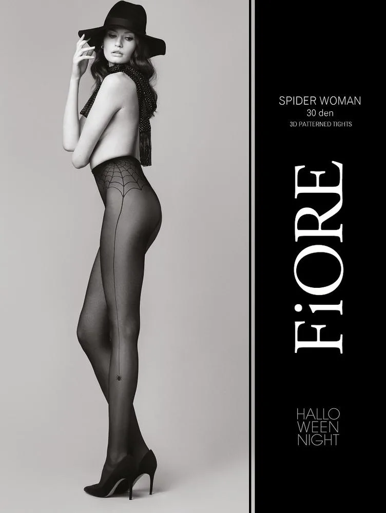 FIORE G5983 - RAJSTOPY SPIDER WOMAN 30 DEN - HALLOWEEN 2020
