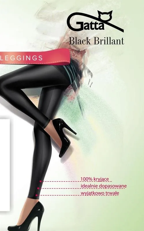 GATTA LEGGINS BLACK BRILLANT 004.4000S