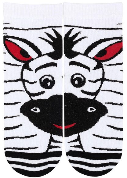SKARPETKI WZOROWANE 6-11 LAT - KOLEKCJA ZOO - JZ2019/20