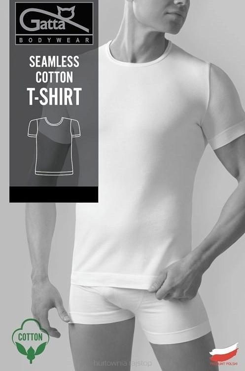 T-SHIRT SEAMLESS COTTON 2409S GATTA MĘSKI