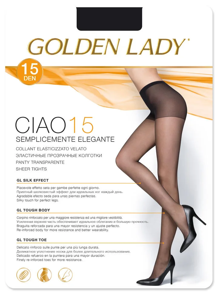 GOLDEN LADY RAJSTOPY CIAO 15 DEN