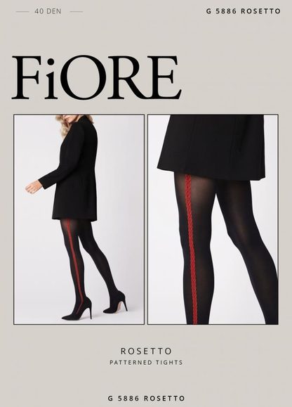 FIORE G5886A2 ROSETTO - RAJSTOPY 40 DEN