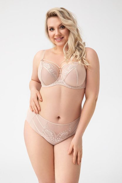 GORSENIA BIUSTONOSZ MIĘKKI PARADISE K496 BEŻOWY - AW2022