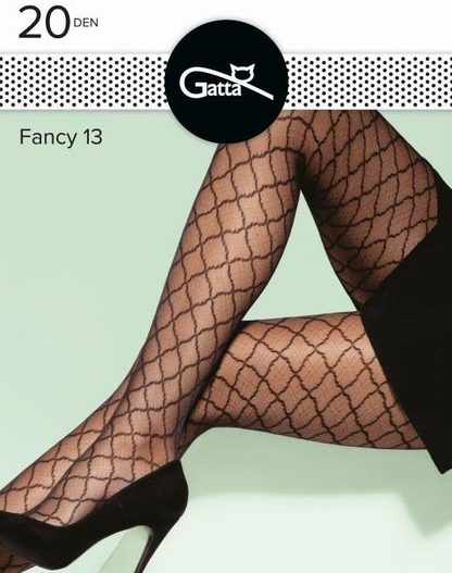 RAJSTOPY DAMSKIE FANCY wz.13, 14  20DEN