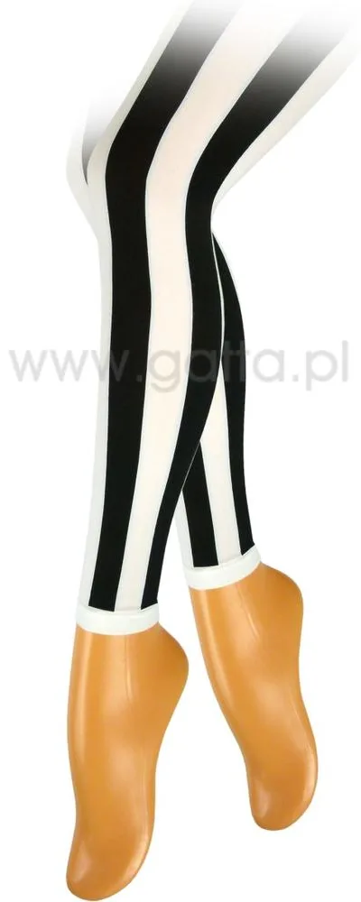 GATTA LEGGINS STRIPES - LEGGINSY DAMSKIE WZORZYSTE