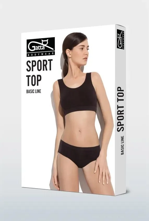 GATTA KOSZULKA - SPORT TOP 60 DEN SZEROKIE RAMIĄCZKO