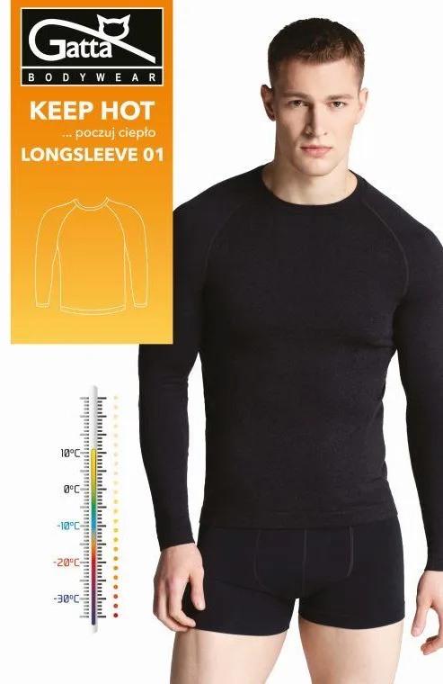 LONGSLEEVE MEN 01 KEEP HOT 004.3027S GATTA
