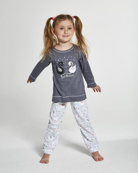 CORNETTE PIŻAMA GIRL DR 380/131 SWAN