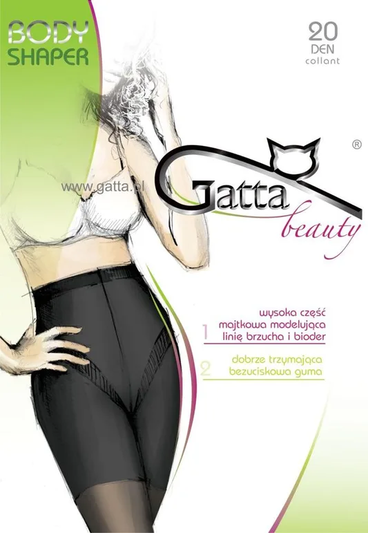GATTA BODY SHAPER - RAJSTOPY DAMSKIE KORYGUJĄCE 20 DEN KOD OGB.500