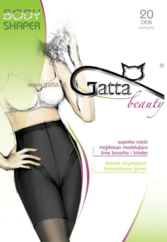 GATTA BODY SHAPER - RAJSTOPY DAMSKIE KORYGUJĄCE 20 DEN KOD OGB.500