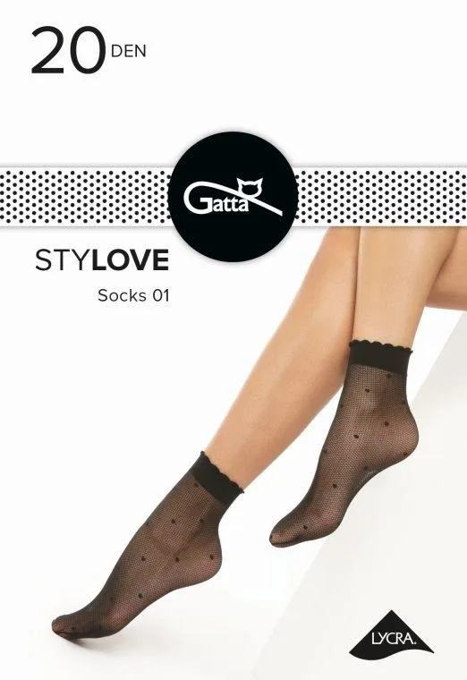 STYLOVE - SKARPETKI WZORZYSTE 000.59V