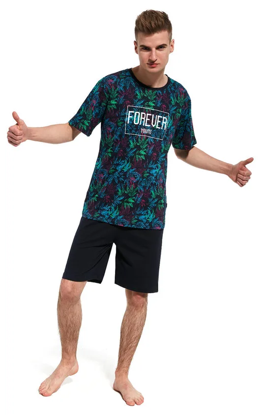 CORNETTE PIŻAMA MŁODZIEŻOWA 146/24 FOREVER YOUNG KRÓTKI RĘKAW