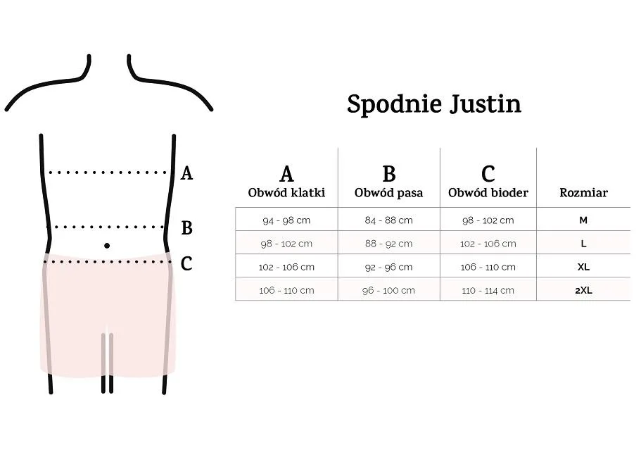 DKAREN SPODNIE MĘSKIE JUSTIN