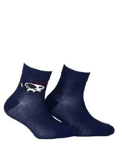 KIDDY - SKARPETKI CIENKIE KOLOR CHŁOPIĘCE 2-6 LAT - G24.N59 - 224.N59