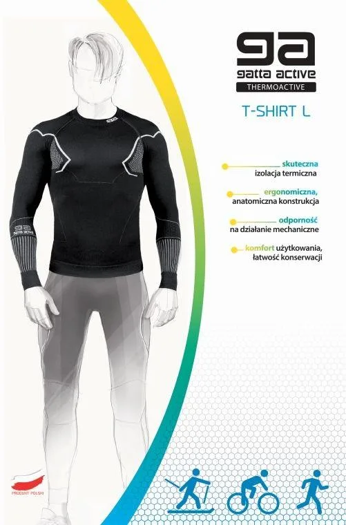 GATTA T-SHIRT L MEN THERMOACTIV BASIC MOUNT 004.3014S