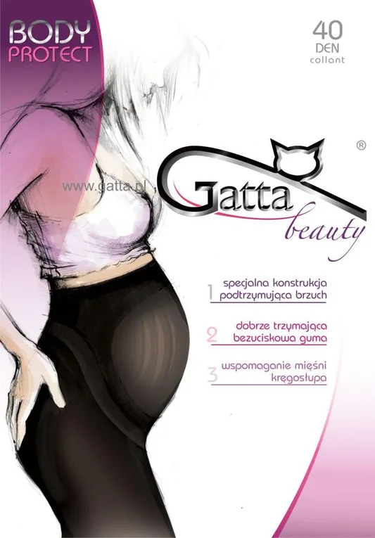 GATTA RAJSTOPY CIĄŻOWE BODY PROTECT 40 DEN KOD 0GB.508