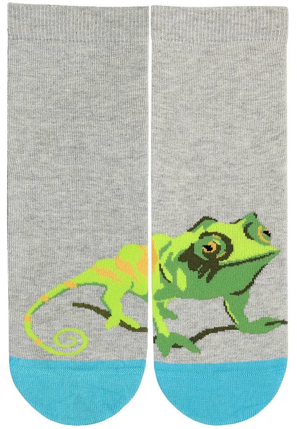 SKARPETKI WZOROWANE 6-11 LAT - KOLEKCJA ZOO - JZ2019/20