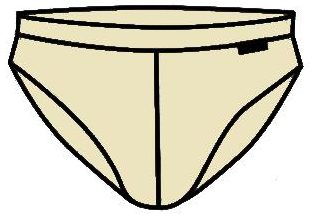 CORNETTE SLIPY MĘSKIE, AUTHENTIC 093 3XL-5XL