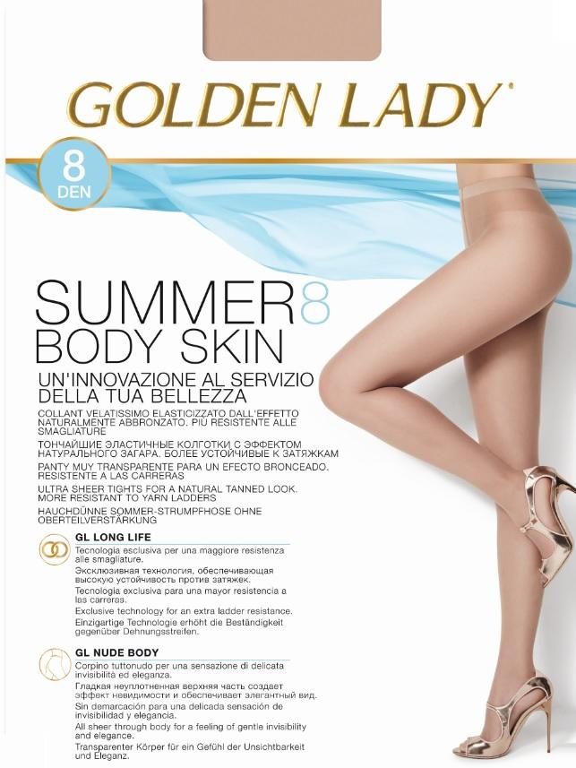 GOLDEN LADY 119LLL - RAJSTOPY SUMMER 8 BODY SKIN