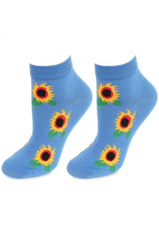 MARILYN SKARPETKI FOOTIES SUNFLOWERS WOMAN