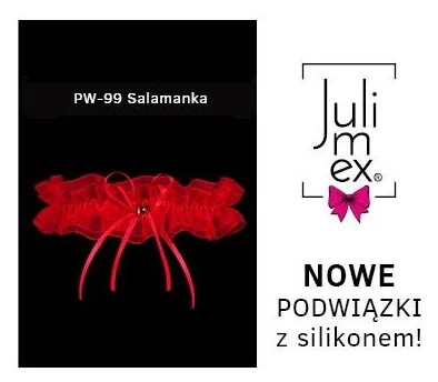 PODWIĄZKA PW-99 SALAMANKA Z SILIKONEM - JULIMEX - KONTRAKTACJA DO 20 LUTEGO 2023 - kolor CZERWONY