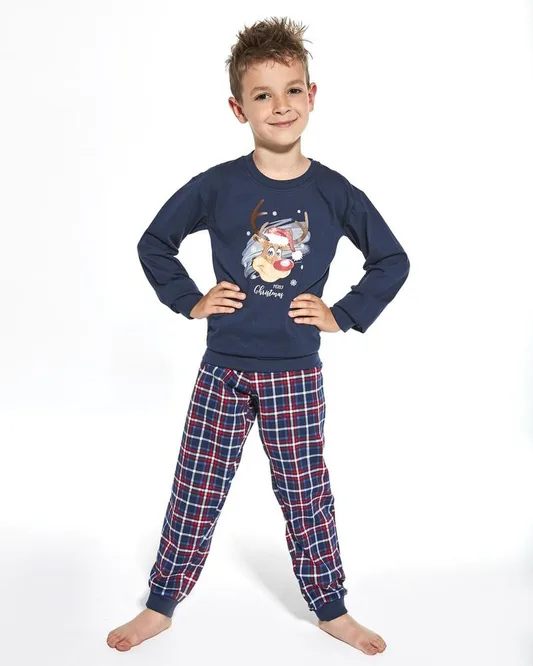 CORNETTE PIŻAMA BOY DR 593/113 REINDEER